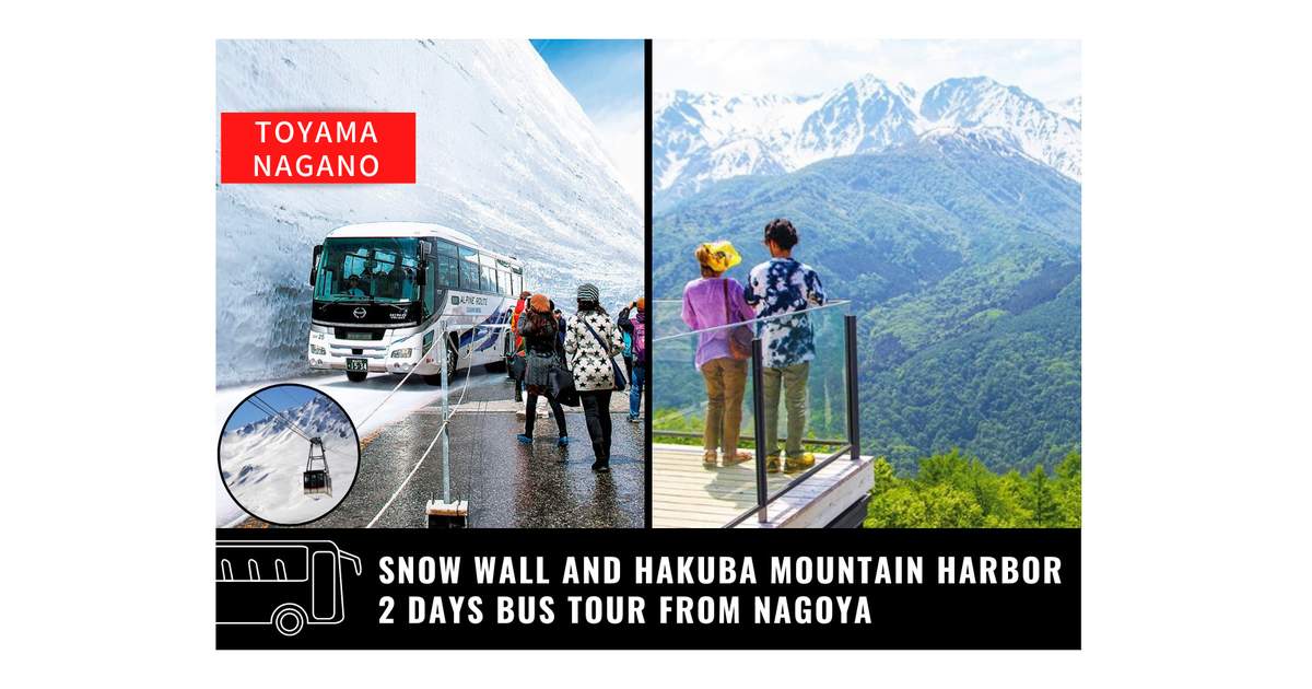 2 Day Tateyama Kurobe Alpine Route, Hakuba Iwatake Mountain